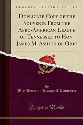 DUPLICATE COPY OF THE SOUVENIR FROM THE AFRO-AMERICAN By Afro-american League Of