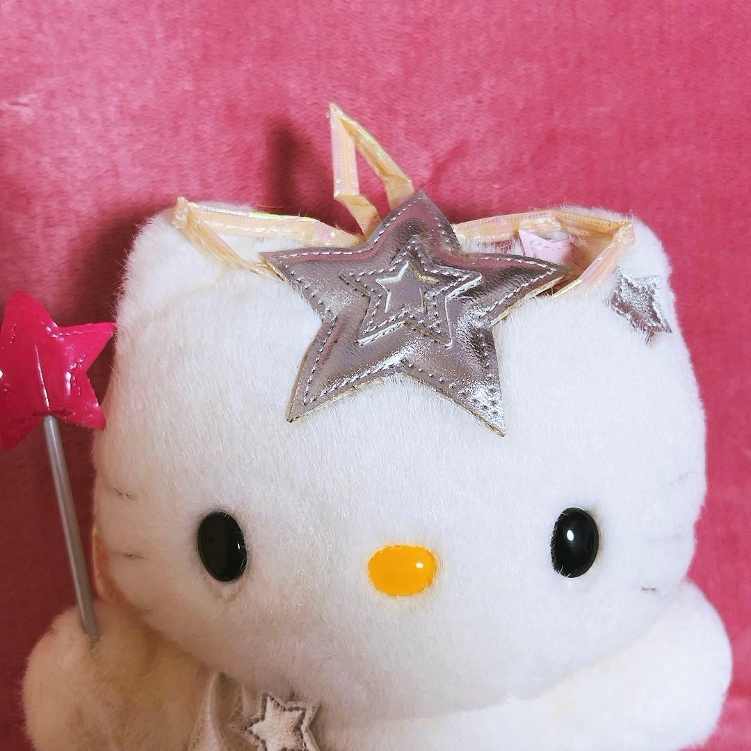 Sanrio Hello Kitty Fairy Goddess Figure 2000 Rare Retro