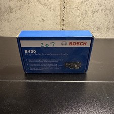 Bosch B430 Plug-in Telephone Communicator Control Panel Interface