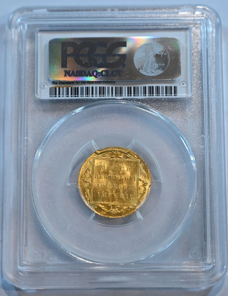 PCGS graded  1927 MS 62 Netherlands Gold Ducat  - free shipping!!!! - Image 2 of 4