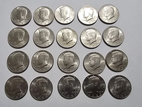 Roll (20 Coins) 1983-D AU/BU Kennedy Half Dollars - Roll #1