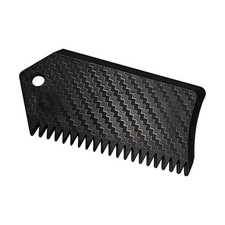 Surfboard Wax Comb Portable Jagged Edges Black 82.6mm Surfboard Wax Remover Comb