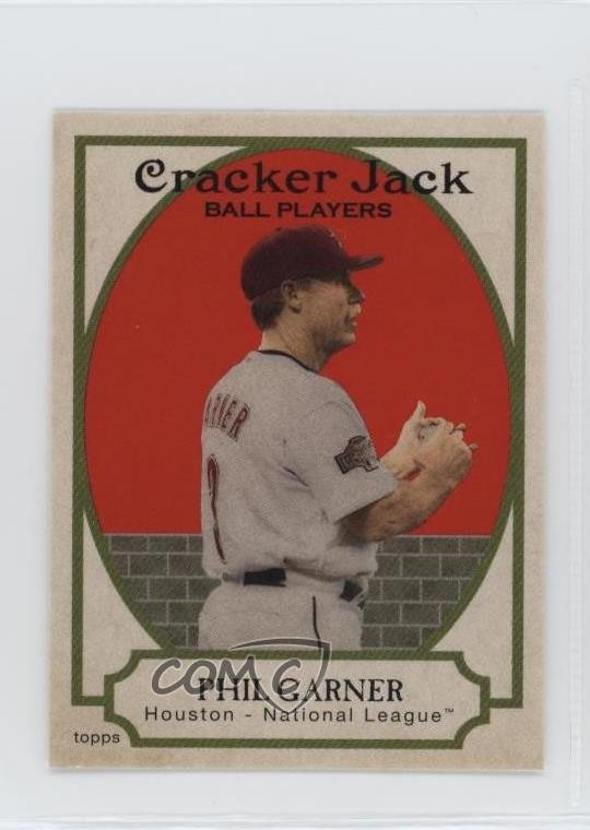 2005 Topps Cracker Jack Mini Stickers Phil Garner #133 8y6