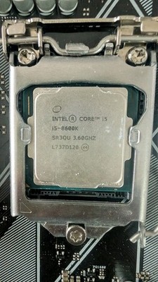 i5 8600k  |Sockel 1151 v2 | 6C/6T | 3.60-4,3GHz | 12 Monate Gewährleistung