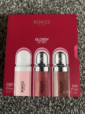KIKO Milano Glossy Lip Set. Neu versiegelt und authentisch