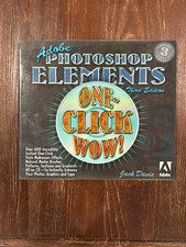 Adobe Photoshop Elements 3 One-Click Wow  Jul 07, 2003 Davis, Jack Book Vtg