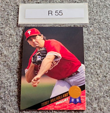 Terry Mulholland #22 Leaf 1993 Rookie Philadelphia Phillies MLB Baseball Card. rookie card picture