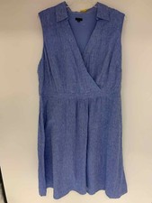 Size 18 TALBOTS Blue Dress