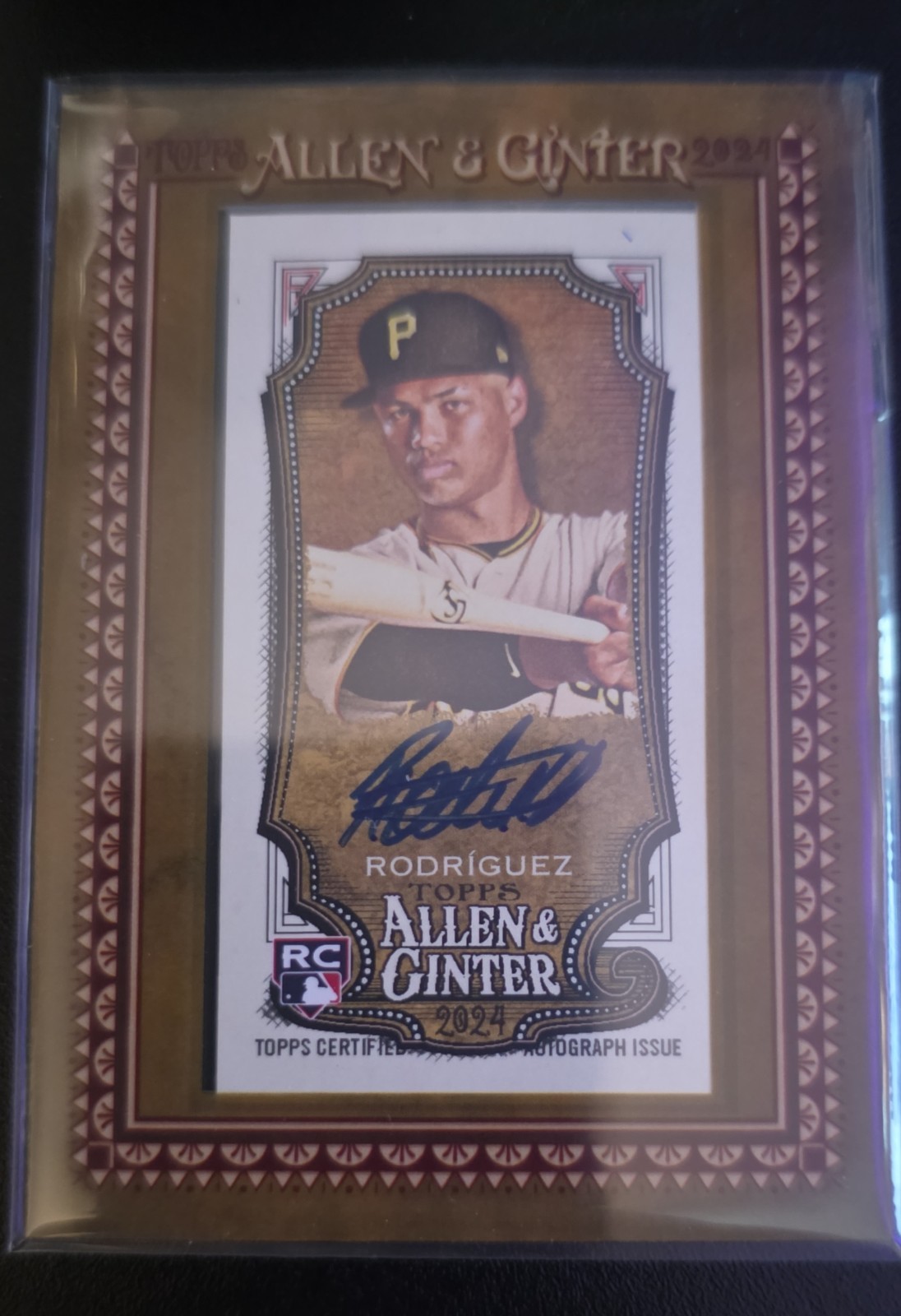 2024 Topps Allen & Ginter - Mini Baseball Autographs Endy Rodriguez #MA-ER (AU,