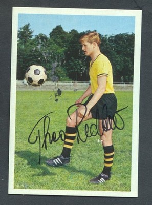 Theo Redder - 1967/68 - Borussia Dortmund - Sammelbild Bergmann Fußball