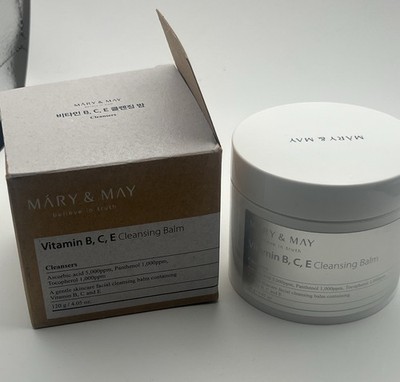 Mary & May Vitamin B,C,E Cleansing Balm - 120g. Korean. NEW! Ships From U.S.
