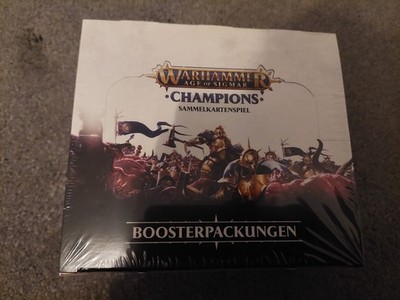Displays Warhammer Age of Sigmar Champions originaleingeschweißt neu selten rar