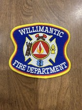 Willimantic Connecticut Fire Department Patch
