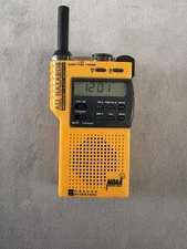 Oregon Scientific WR-8000 Emergency Alert Weather Radio Yellow NOAA Tested