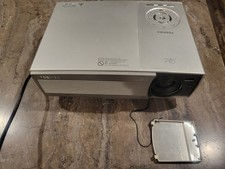 Toshiba DLP TW-100 Projector With Manual, Disc Manual And Case
