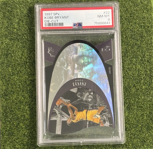 Kobe Bryant #22 1997 Spx Die-Cut card