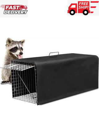 Trap Cage Cover Animal Cover Small Cover 1-Door Humane cat Trap 32 x 10 x 12