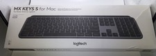 Logitech MX Keys S Wireless Keyboard Backlit Bluetooth USB C Space Grey