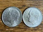 2010 P & D Higher Grade AU/BU Roosevelt Dimes Free Shipping