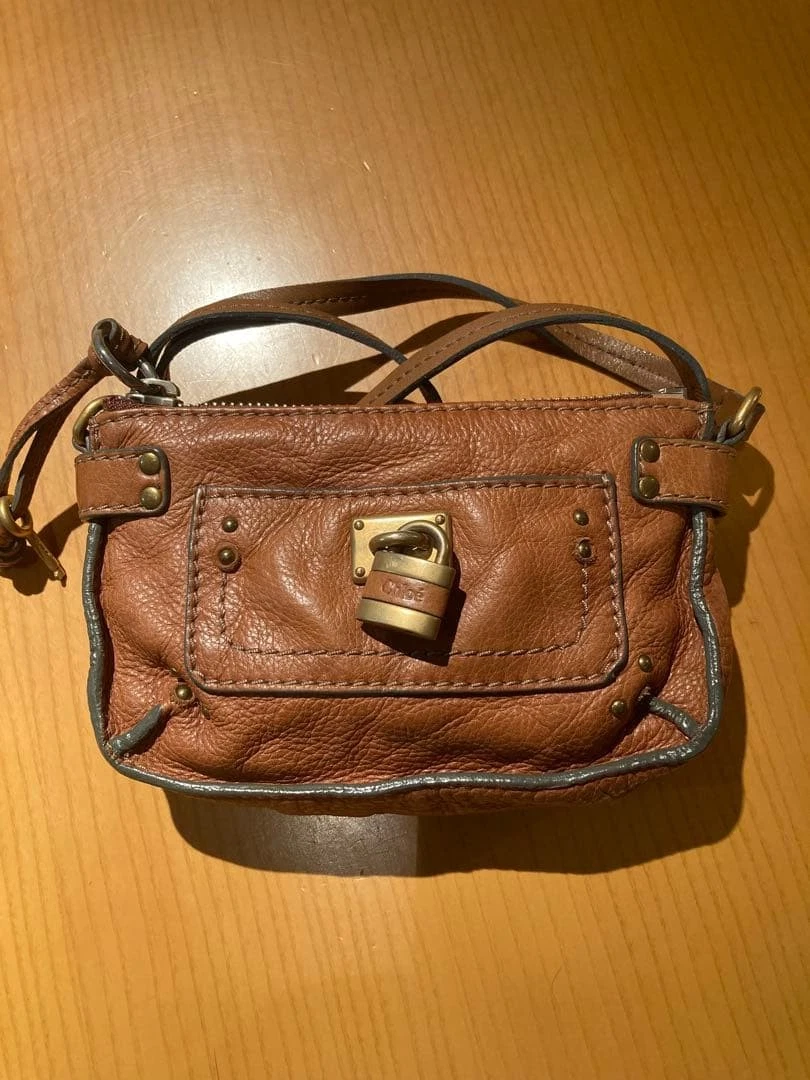 Chloé Paddington Mini Leather Exterior Bags & Handbags for Women