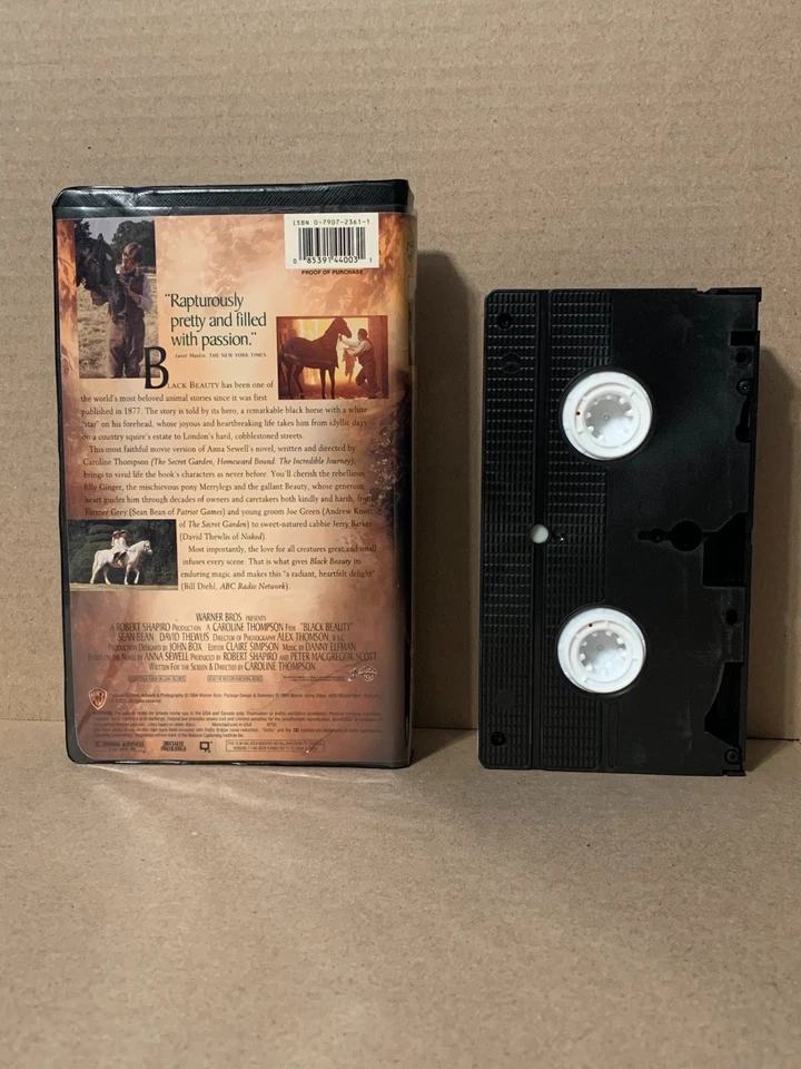 Black Beauty (VHS, 1994, Clamshell) Bundle Shipping Discount Foto 2 de 4