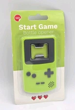 Brand New Balvi Start Game Bottle Opener Pretend Handheld Novelty Lime Green