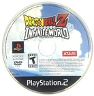 Dragon Ball Z: Infinite World Sony PlayStation 2 PS2 Fighting Atari