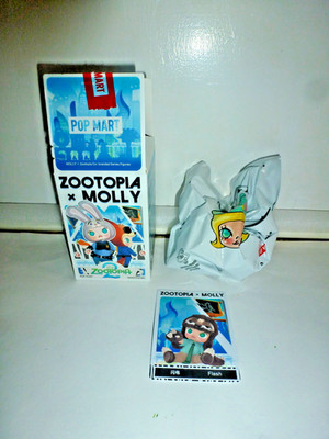 Popmart /Disney Molly X Zootopia Co-branded -Blind Box -Flash -NEU