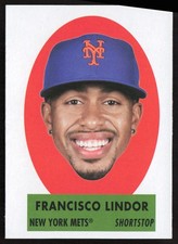 2021 Topps Archives #69PO-11 Francisco Lindor 1963 Topps Peel-Off