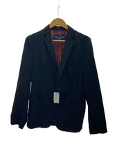 COMME des GARCONS Tailored Wool Jacket S Black Button Missing