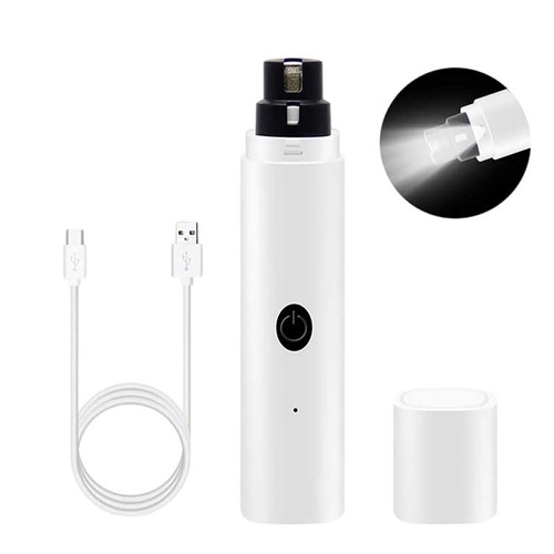 Pet Dog Cat Nail Claw Grooming Grinder Trimmer Electric Nail File Tool Cutter - Foto 19 di 21