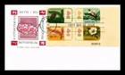 DR JIM STAMPS US COVER 11TH BOTANICAL CONGRESS FDC PLATE BLOCK HOUSE OF FARNAM