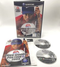 Tiger Woods PGA Tour 2004 Nintendo GameCube CIB with Manual + Insert Tested