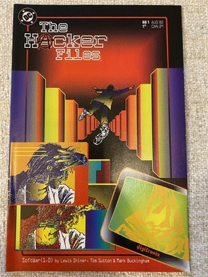 THE HACKER FILES #1 Mark Buckingham DC Comics 1992 NM