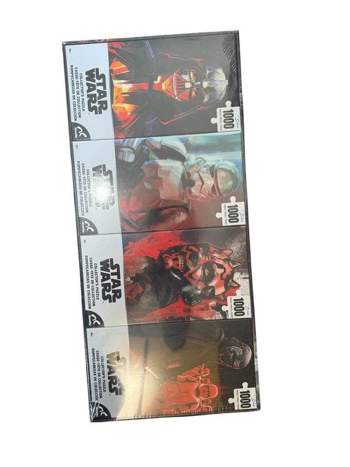 Star Wars Collector Puzzles SET OF 4 Darth Vader, Storm Trooper, Sith Darth Maul - Image 2 of 3
