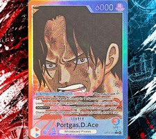 Portgas D. Ace OP13-002 (Alt-Art Leader) - One Piece Carrying On His Will OP13