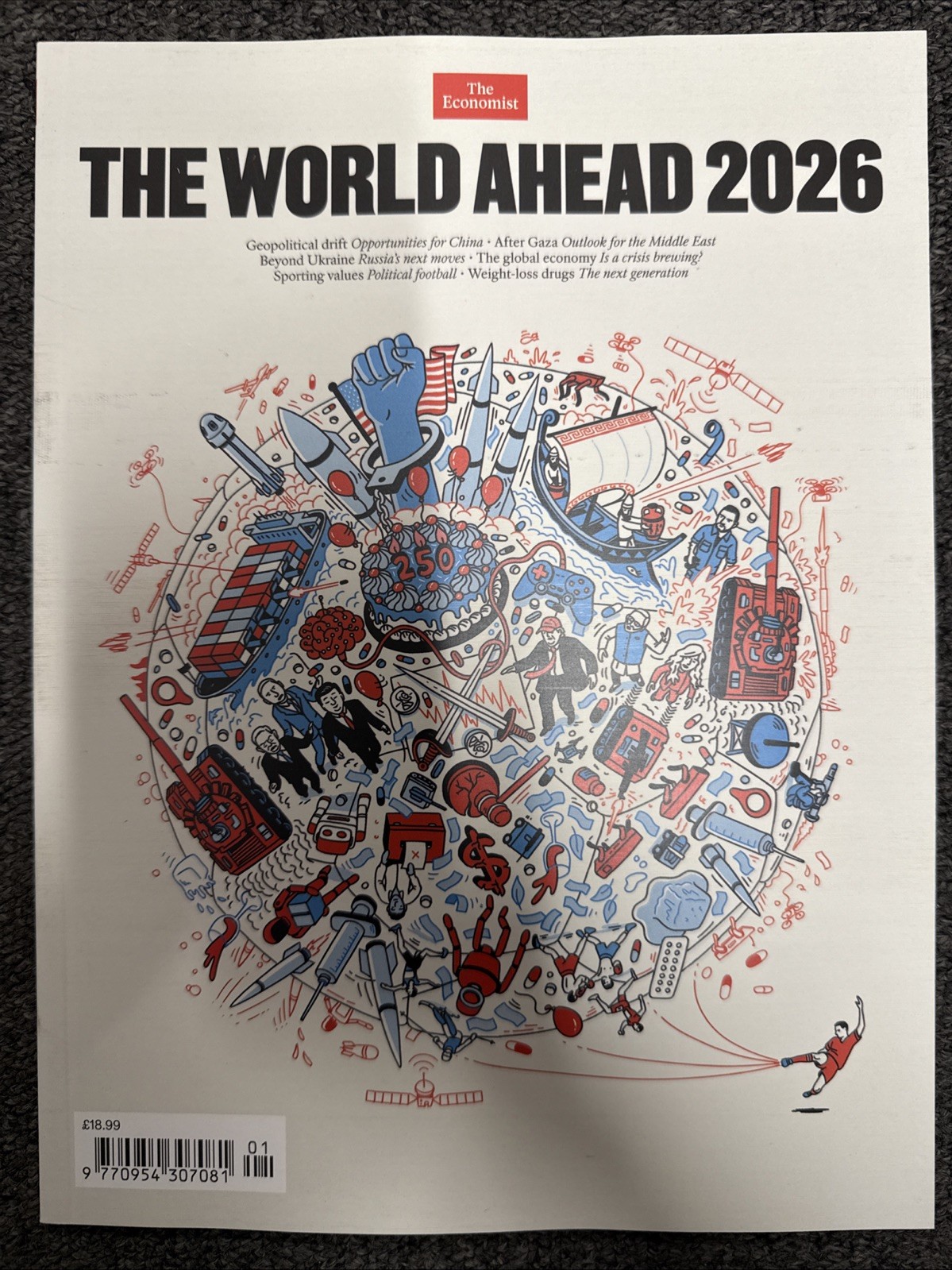 Купить Журнал The World Ahead 2026 - The Economist - В тот же день