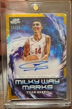 2023-24 Topps Cosmic Chrome - Milky Way Marks Tyler Herro #MWM-TH Gold Lazer /50