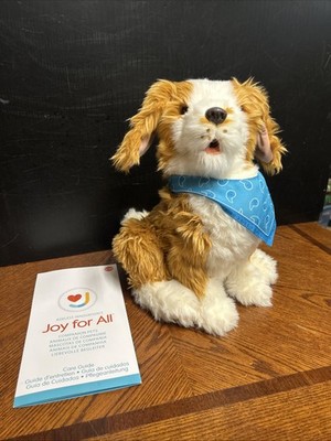 Ageless Innovations Joy For All Companion Pet Pup Interactive Dog Elderly TESTED