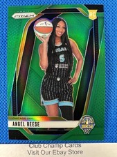 2024 #147 Angel Reese Panini Prizm WNBA Variation Green Prizm Sky RC