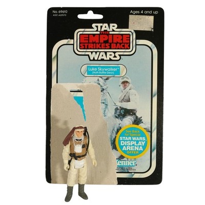 Luke Skywalker (Hoth Battle Gear) - lose / komplett + Cardback - Star Wars Vinta