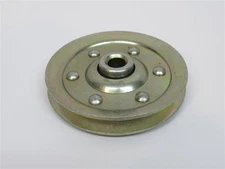 3" V-Belt Grooved Pulley, 3/8" Hole Size, 5/16" Top of V