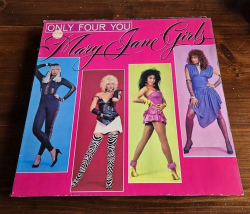 MARY JANE GIRLS - ONLY FOUR YOU LP ZL 72341 GORDY 1985 VG!