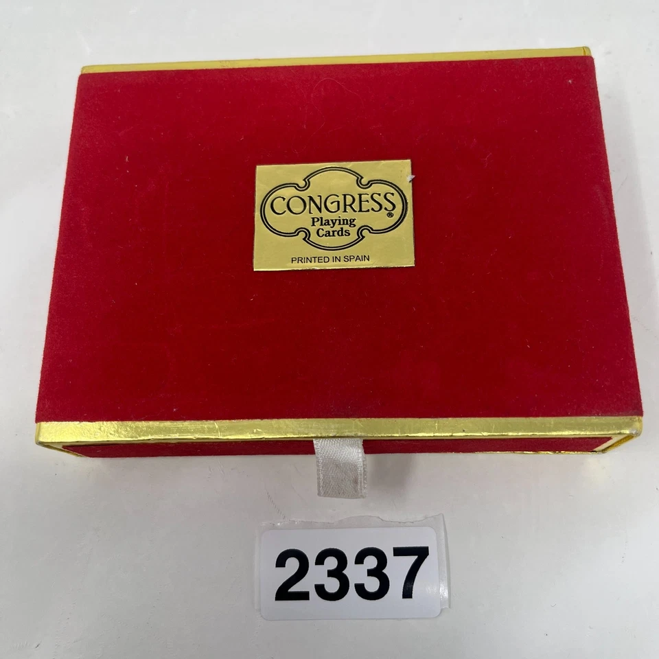 Cartas de Juego de Colección Red Hat Society Congress 2 Barajas con Cartas SELLADAS Foto 2 de 4