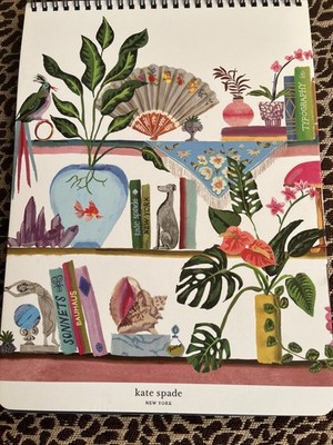Kate Spade New York Large College Ruled Notebook Top Spiral Left Handed 160 page