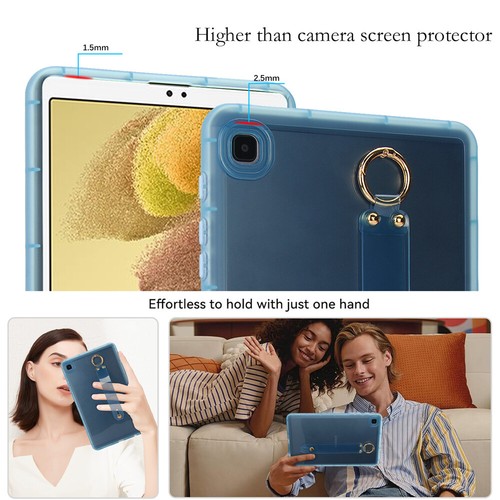 For Samsung Galaxy Tab A7 A8 A9 S6 S7 S8 S9 TPU Shockproof Case Cover Wristband - Picture 18 of 65