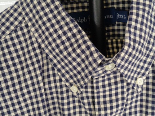 Camicia Ralph Lauren vestibilità classica check manica lunga abbottonata uomo taglia 2XL - Foto 7 di 10