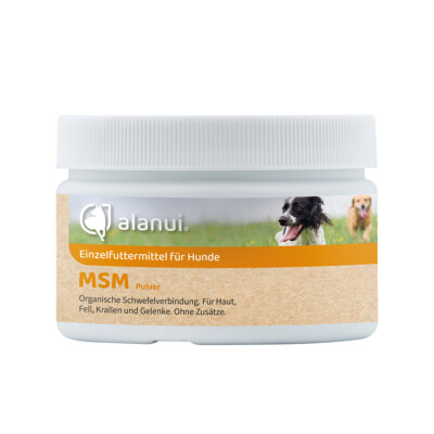 alanui MSM Methylsulfonylmethan Pulver 100 g Dose für Hunde, Makana