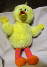 VINTAGE TYCO SESAME STREET PLAYTIME "BIG BIRD" PLUSH TALKING PEEK A BOO 17"