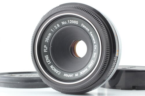 [Near MINT] Canon FLP 38mm f/2.8 Lens Pancake  w/ Cap for PELLIX From JAPAN - Afbeelding 1 van 12